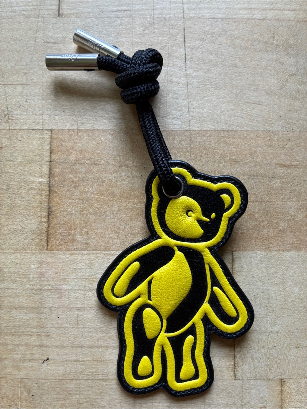 Dior Teddy Bear Leather Bag Charm w COA! - Picture 3 of 7